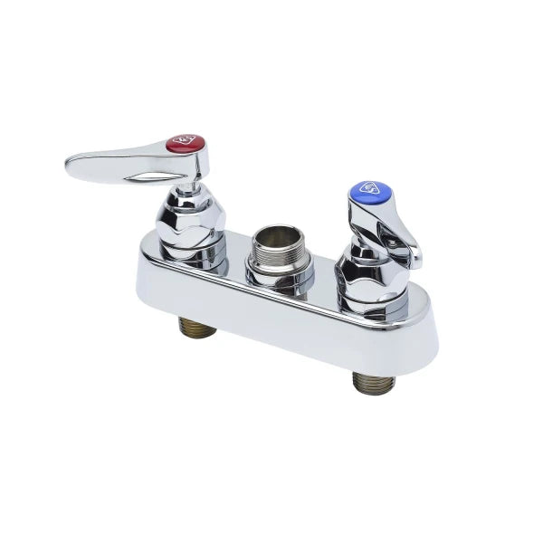T&S Brass 11998 Deck Mount Workboard Faucet Base (Less Nozzle)