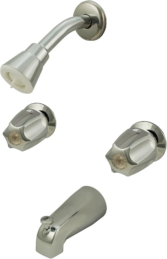 Two-Handle Tub and Shower Valve Assembly