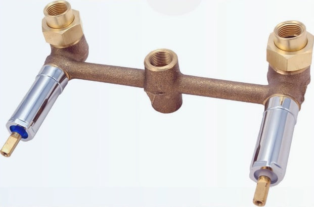 Two-Handle Tub and Shower Valve Assembly