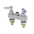 T&S Brass 11983 4" Deck Mount Workboard Faucet Base (Less Nozzle)
