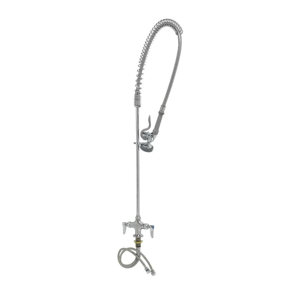 T&S Brass 12008 EasyInstall Single Hole Deck Mount Pre-Rinse Unit