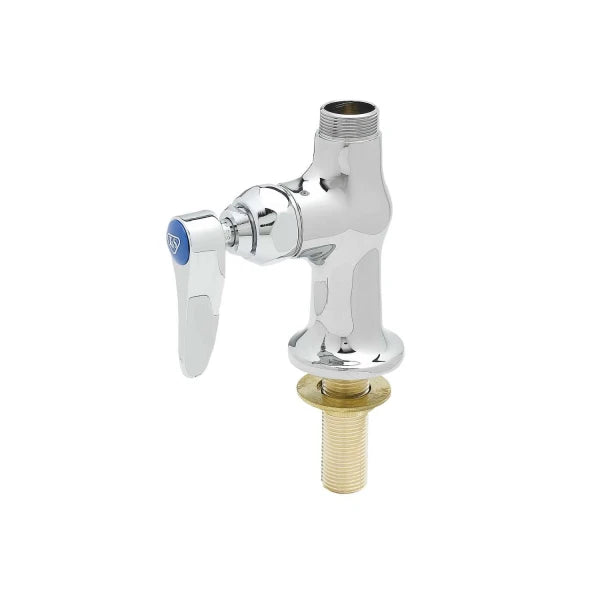 T&S Brass 12025 Deck Mount Single Hole Faucet Base (Less Nozzle)