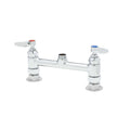 T&S Brass 12269 8" Deck Mount Double Pantry Faucet Base (Less Nozzle)