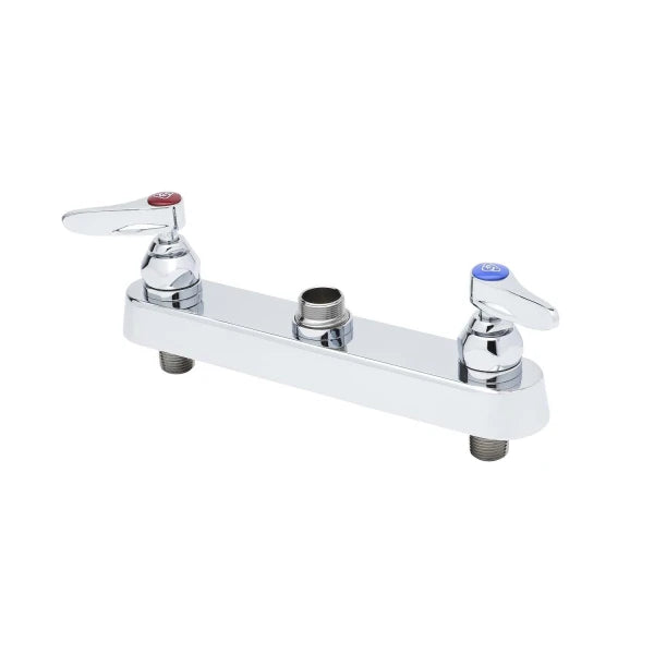 T&S Brass 12280 Faucet Body: 8" Wall Mount Base